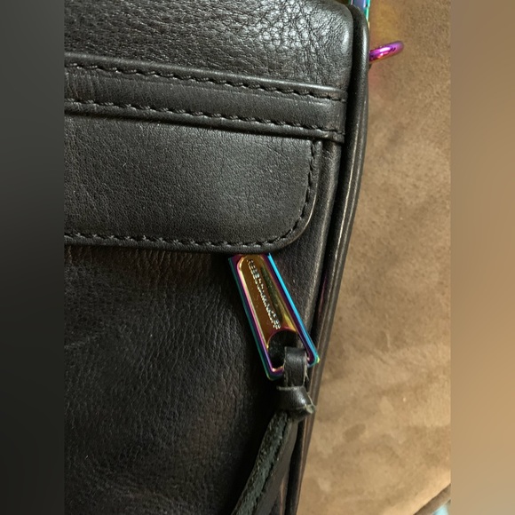 Rebecca Minkoff Mini MAC Oil Slick Iridescent Crossbody Shoulder Bag Purse EUC - Picture 15 of 16